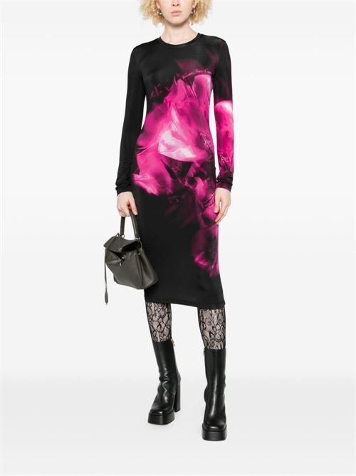 Abito donna lungo con stampa Versace jeans Couture | 79HAO9P0JS526474